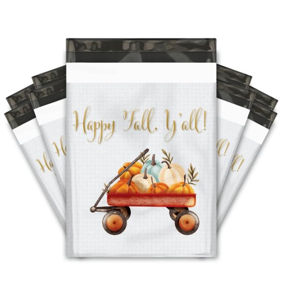 Fall Poly Mailers - (10 count) 10”x13” - Picture 2 of 11